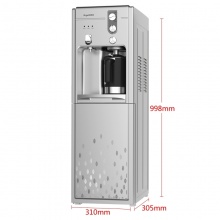 安吉尔饮水机立式家用冷热冰温热冰热Y1058办公沸腾胆速热制冷