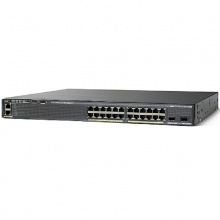 Cisco思科 WS-C2960X-24PD-L 24口千兆...