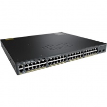 Cisco思科WS-C2960X-48TD-L 48口千兆交...