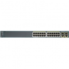 Cisco思科 WS-C2960+24PC-S 智能24口百...