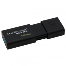 金士顿U盘128gu盘 高速USB3.0 DT100 G3 128G U盘128g