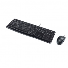 Logitech/罗技MK120 USB有线鼠标键盘套装 电脑台式机键鼠套装