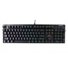 Lenovo/联想 机械键盘MK310 背光游戏有线键盘 键...
