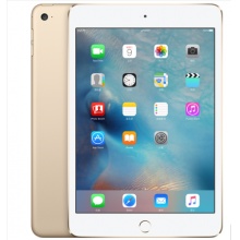 Apple iPad mini 4 平板电脑 7.9英寸（128G WLAN版/A8芯片/Retina显示屏/Touch ID技术 MK9Q2CH）金色