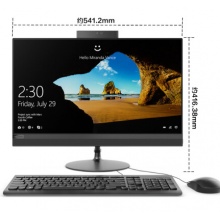 联想（Lenovo）AIO 520 致美一体机23.8英寸（I3-6006U 4G 1T R530 2G显卡 三年上门）黑