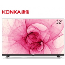 康佳（KONKA）LED32S1 32英寸智能网络wifi卧室平板液晶电视（黑色）