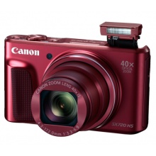 佳能（Canon）PowerShot SX720 HS 数码相机（2030万像素 40倍光变 24mm超广角）红色