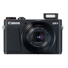 佳能（Canon）PowerShot G9X Mark II 数码相机 黑色 (2010万有效像素 DIGIC7处理器 28-84mm变焦