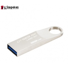 金士顿（Kingston）128GB USB3.0 U盘 DTSE9G2 银色 