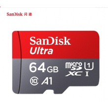 闪迪（SanDisk）64GB TF（MicroSD）存储卡 U3 C10 A2 V30 4K 至尊超极速移动版 读速170MB/s 写速90MB/s